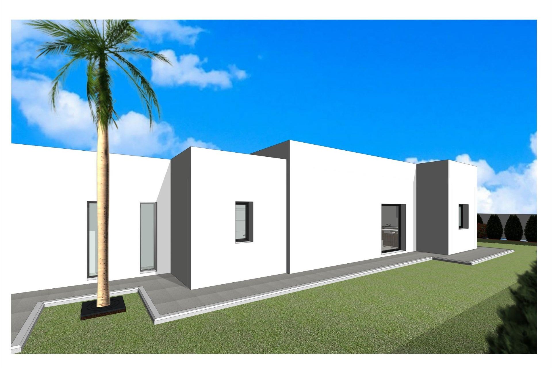 Obra nueva - Villa -
Aspe - Poligono 19