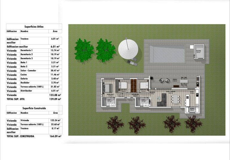 Obra nueva - Villa -
Aspe - Poligono 19