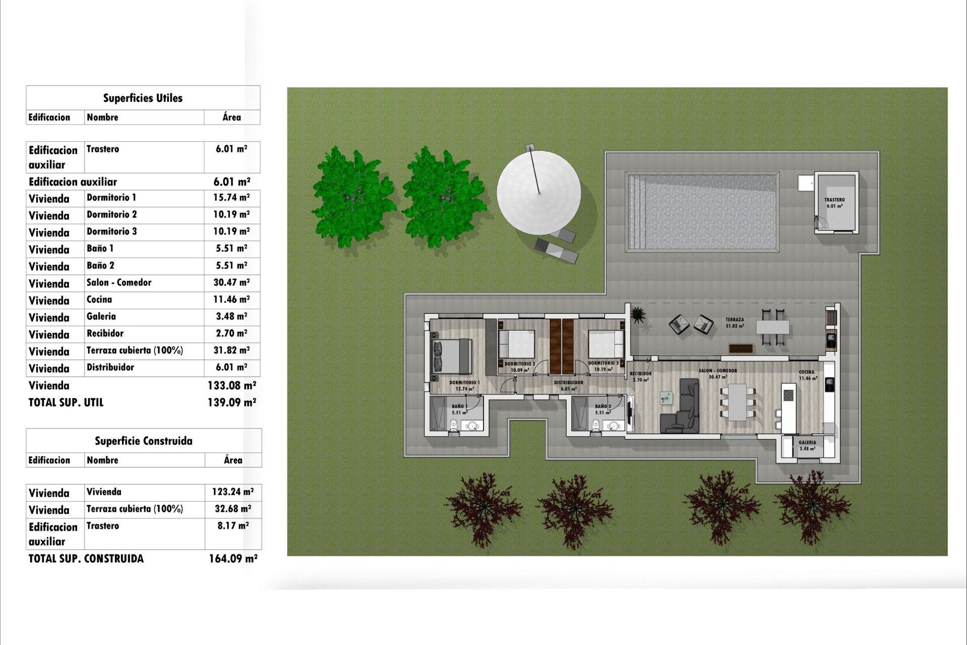 Obra nueva - Villa -
Aspe - Poligono 19
