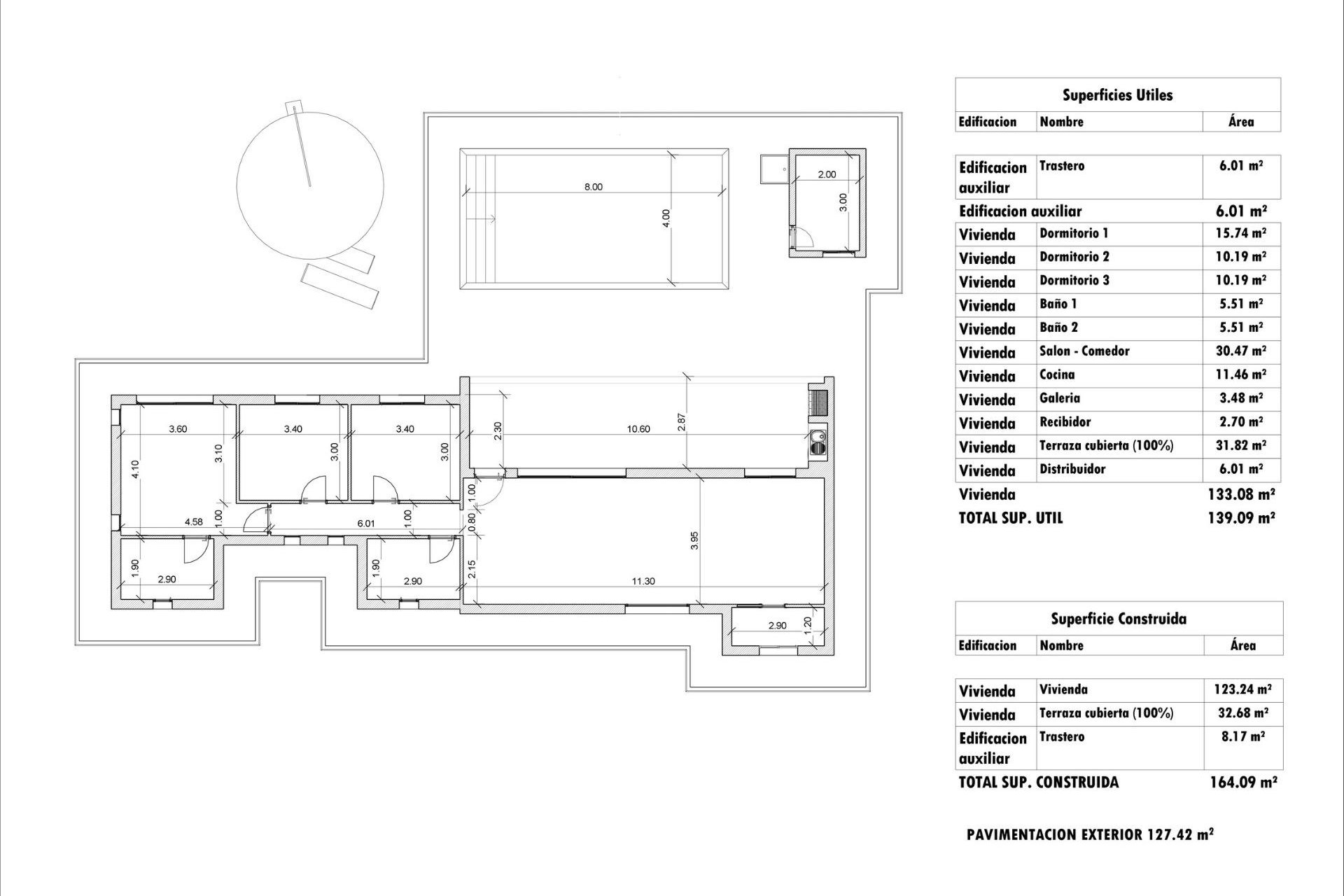 Obra nueva - Villa -
Aspe - Poligono 19