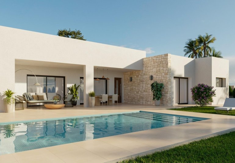 Obra nueva - Villa -
Aspe - Poligono 19