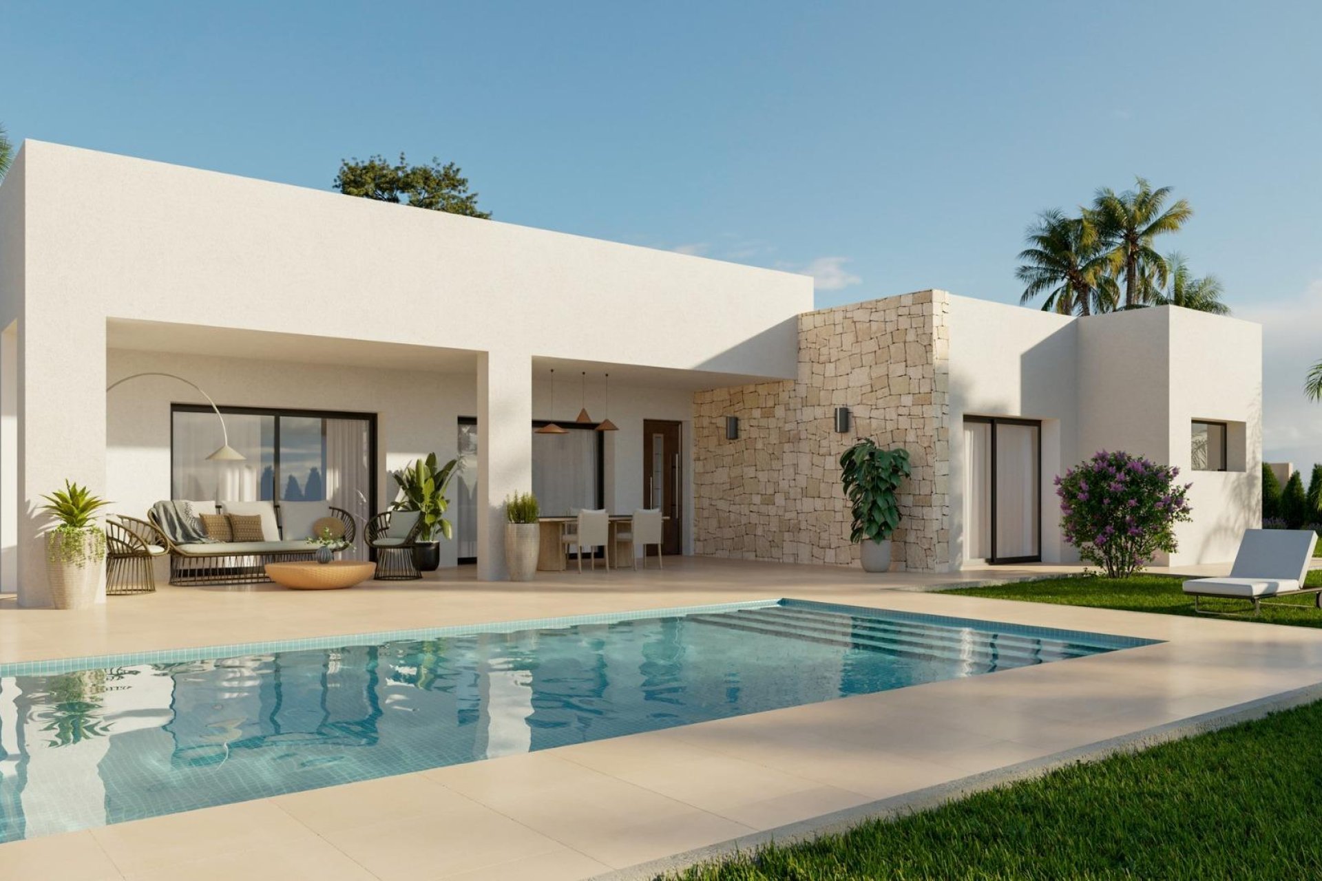 Obra nueva - Villa -
Aspe - Poligono 19
