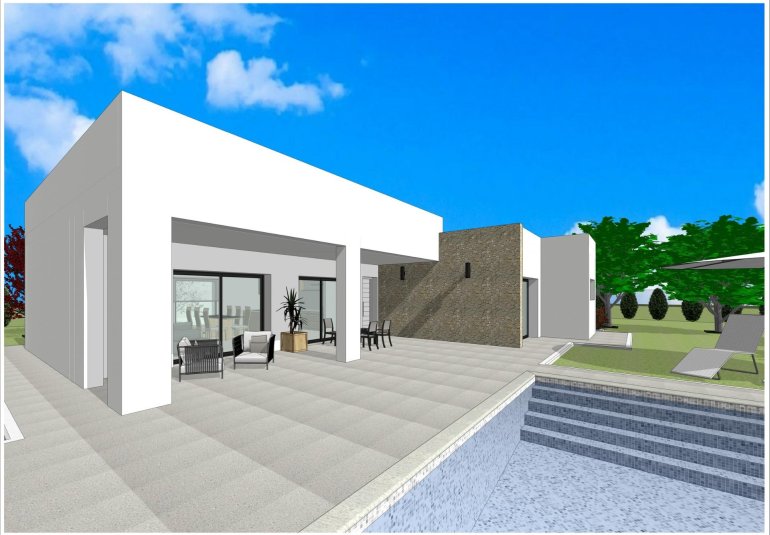 Obra nueva - Villa -
Aspe - Poligono 19