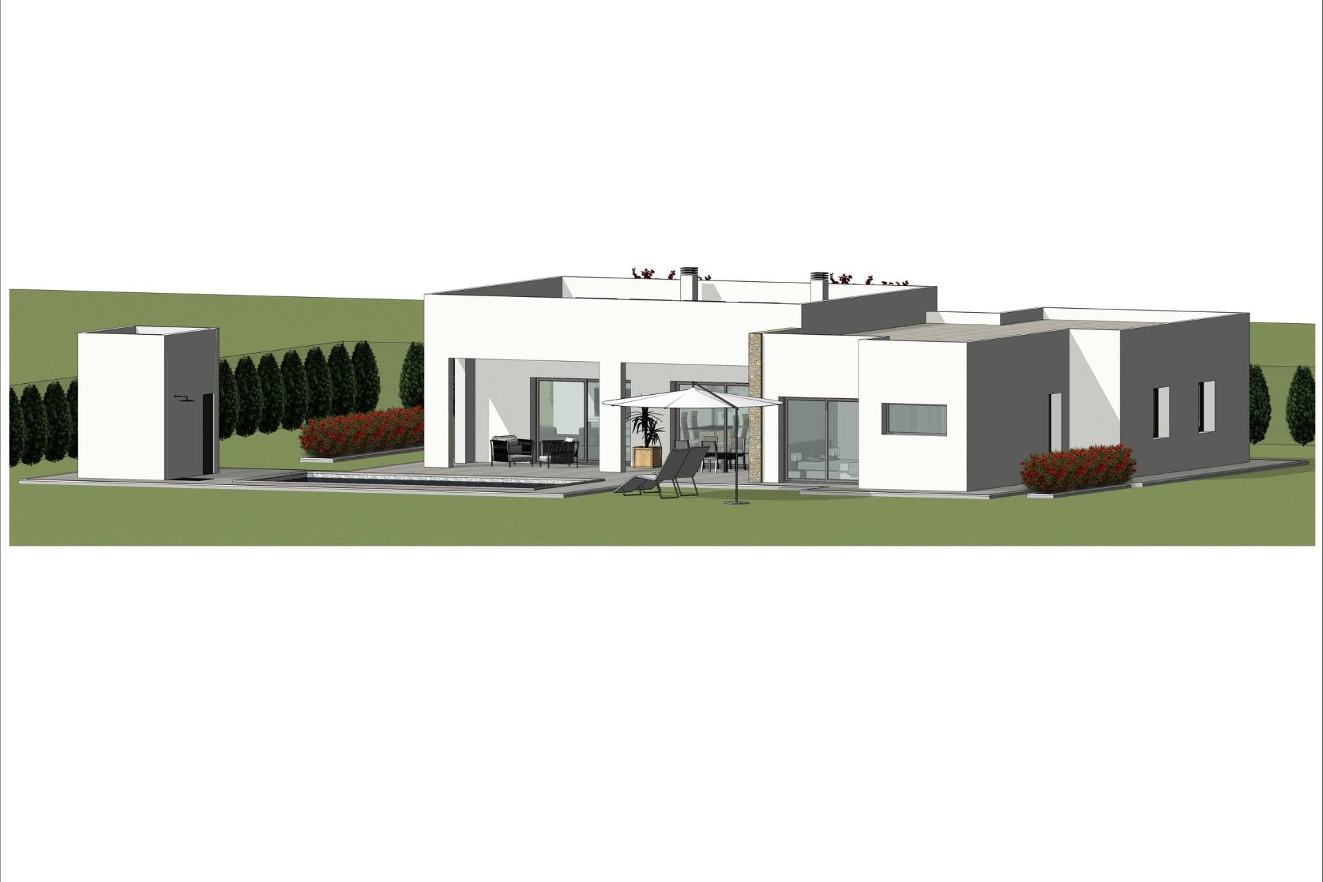 Obra nueva - Villa -
Aspe - Poligono 19