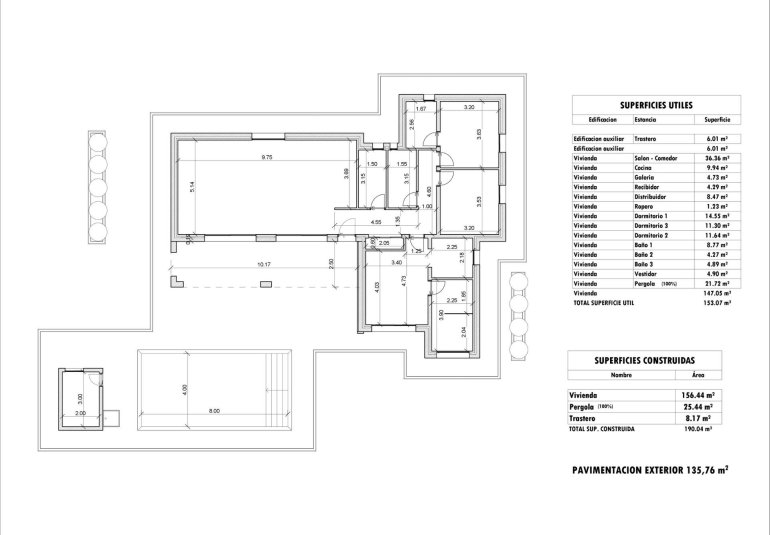 Obra nueva - Villa -
Aspe - Poligono 19