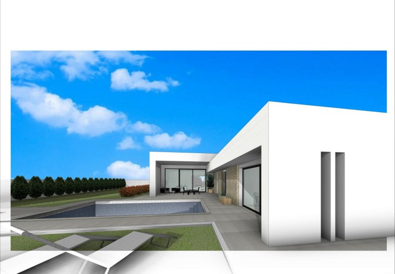 Obra nueva - Villa -
Aspe - Poligono 19