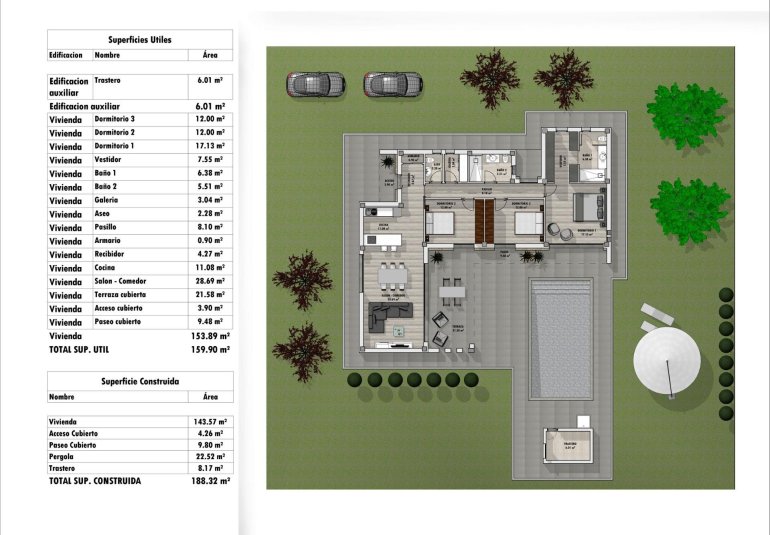 Obra nueva - Villa -
Aspe - Poligono 19