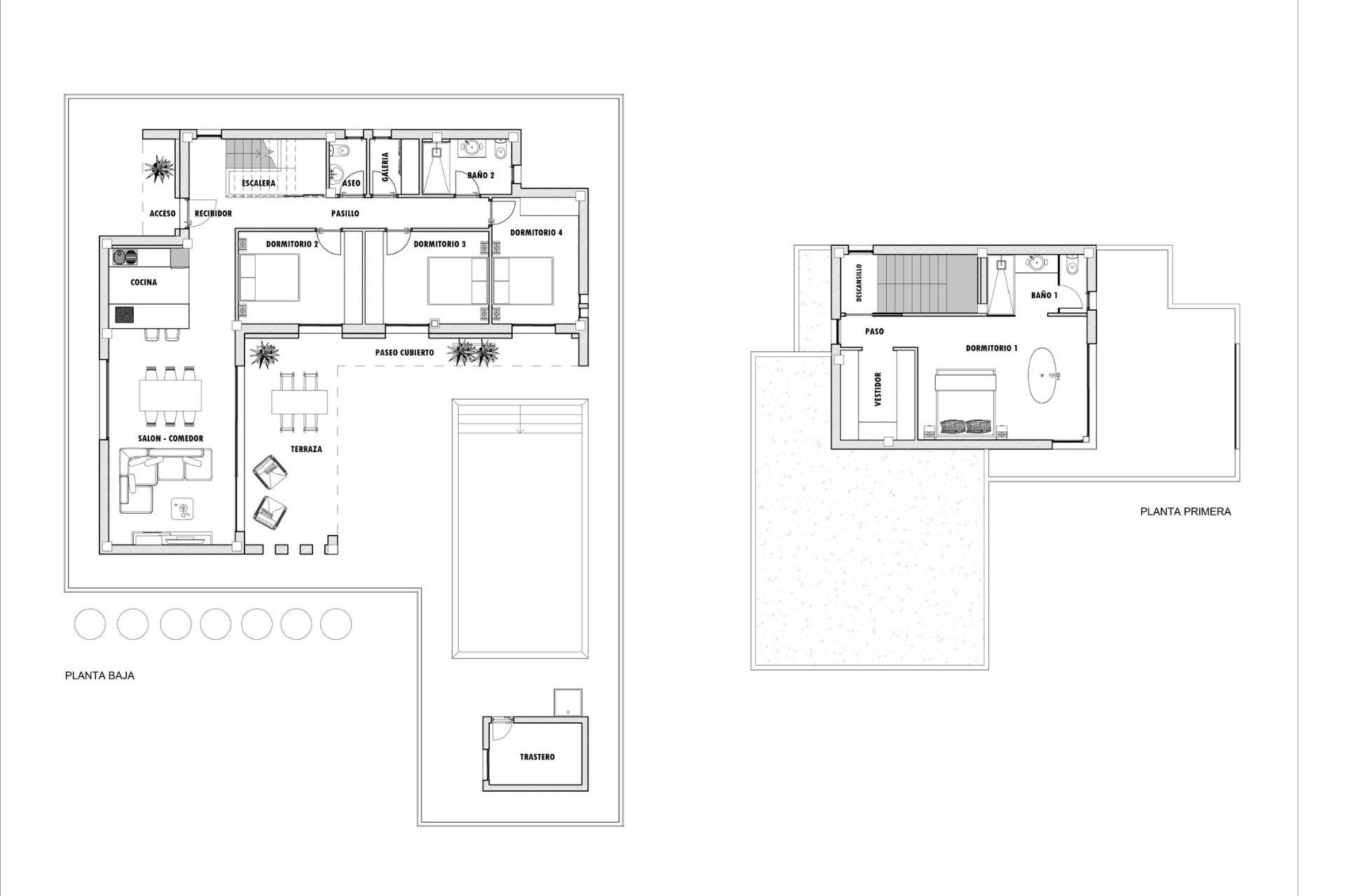 Obra nueva - Villa -
Aspe - Poligono 19