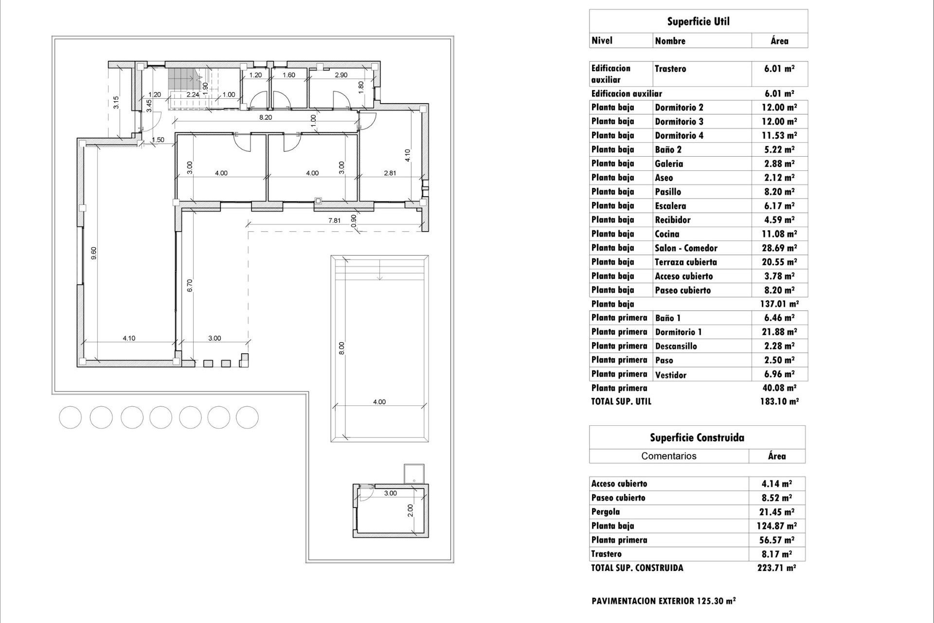 Obra nueva - Villa -
Aspe - Poligono 19