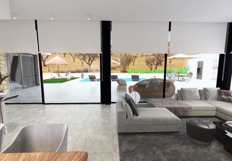 Obra nueva - Villa -
Aspe - Poligono 19