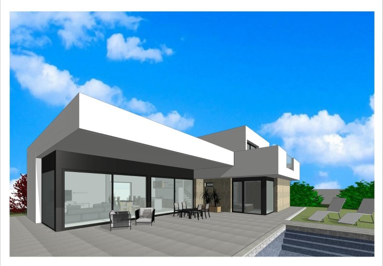 Obra nueva - Villa -
Aspe - Poligono 19