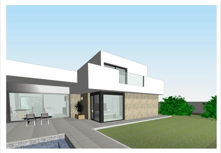 Obra nueva - Villa -
Aspe - Poligono 19