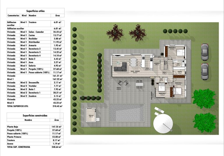 Obra nueva - Villa -
Aspe - Poligono 19