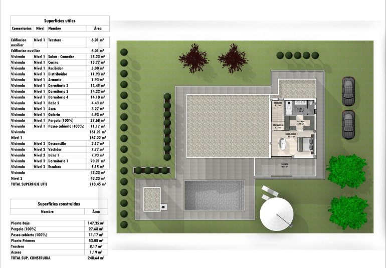 Obra nueva - Villa -
Aspe - Poligono 19