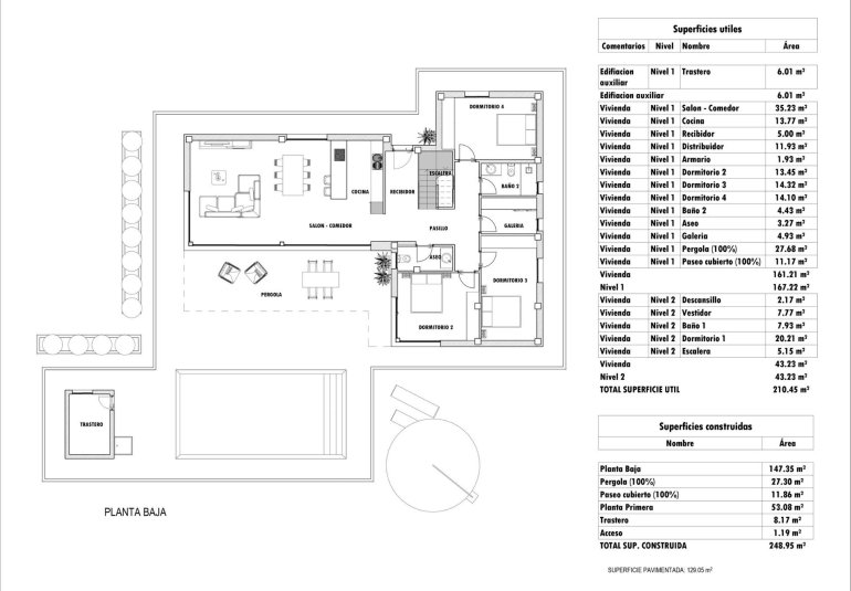 Obra nueva - Villa -
Aspe - Poligono 19