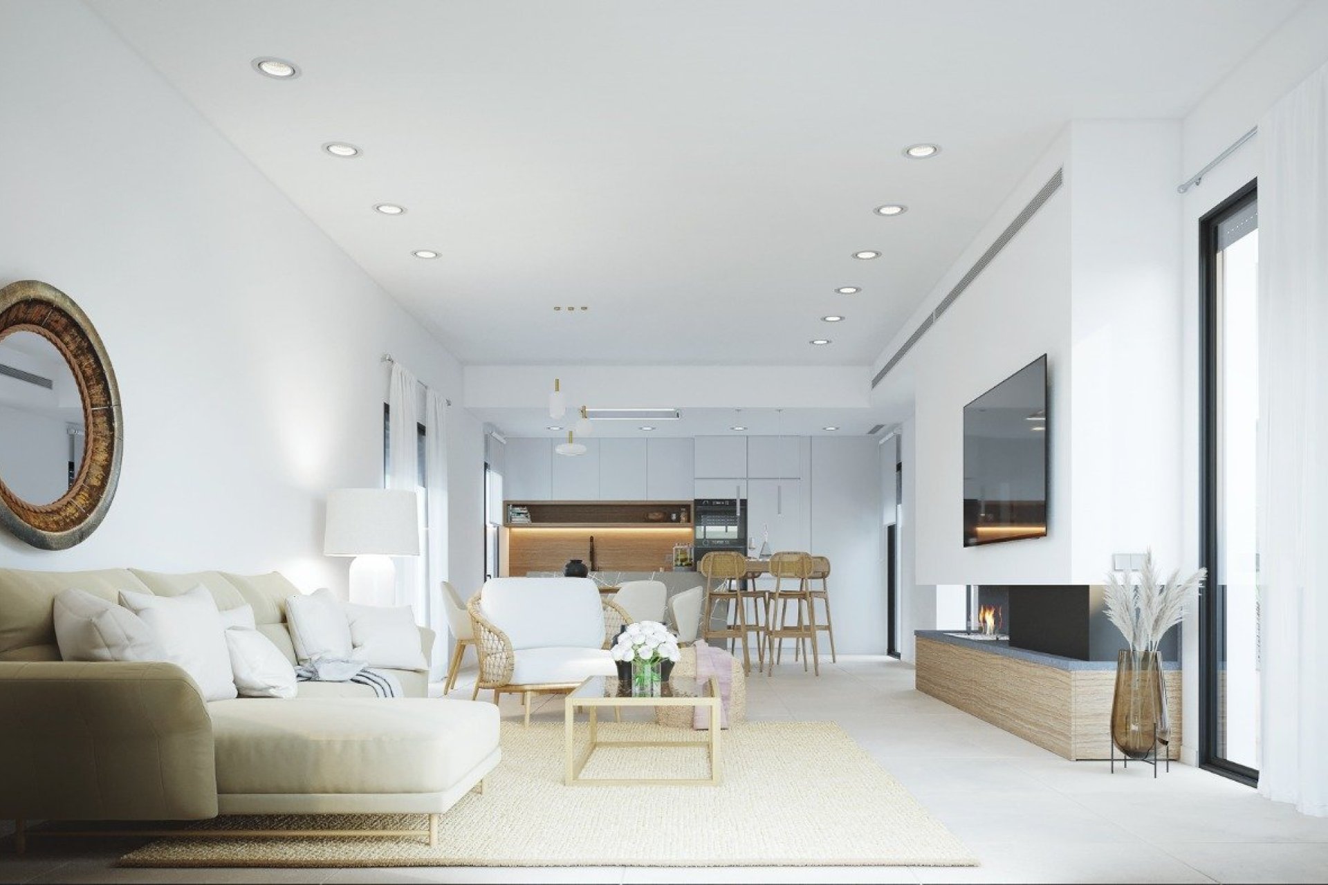 Obra nueva - Villa -
BAÑOS Y MENDIGO - Altaona Golf