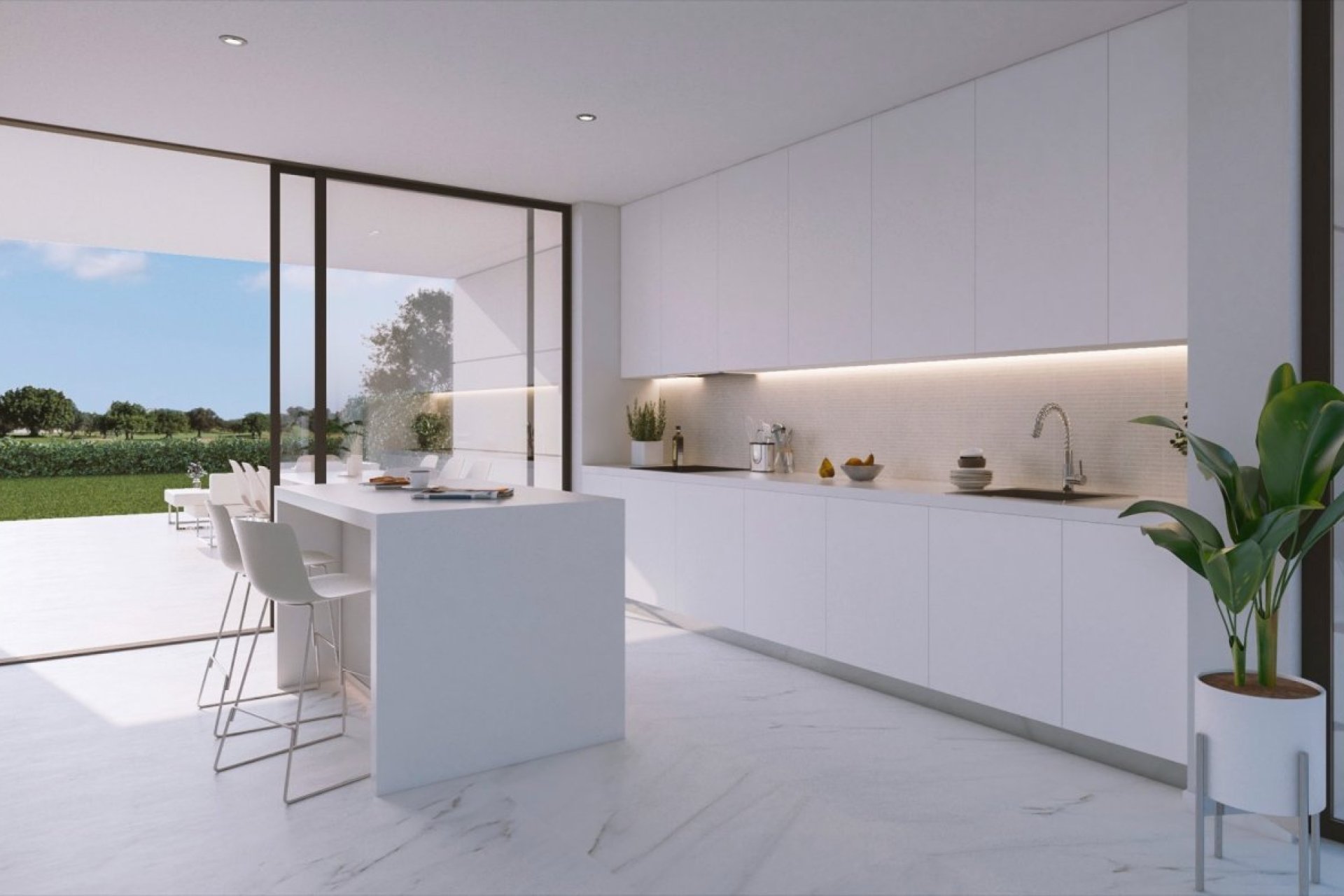 Obra nueva - Villa -
BAÑOS Y MENDIGO - Altaona Golf