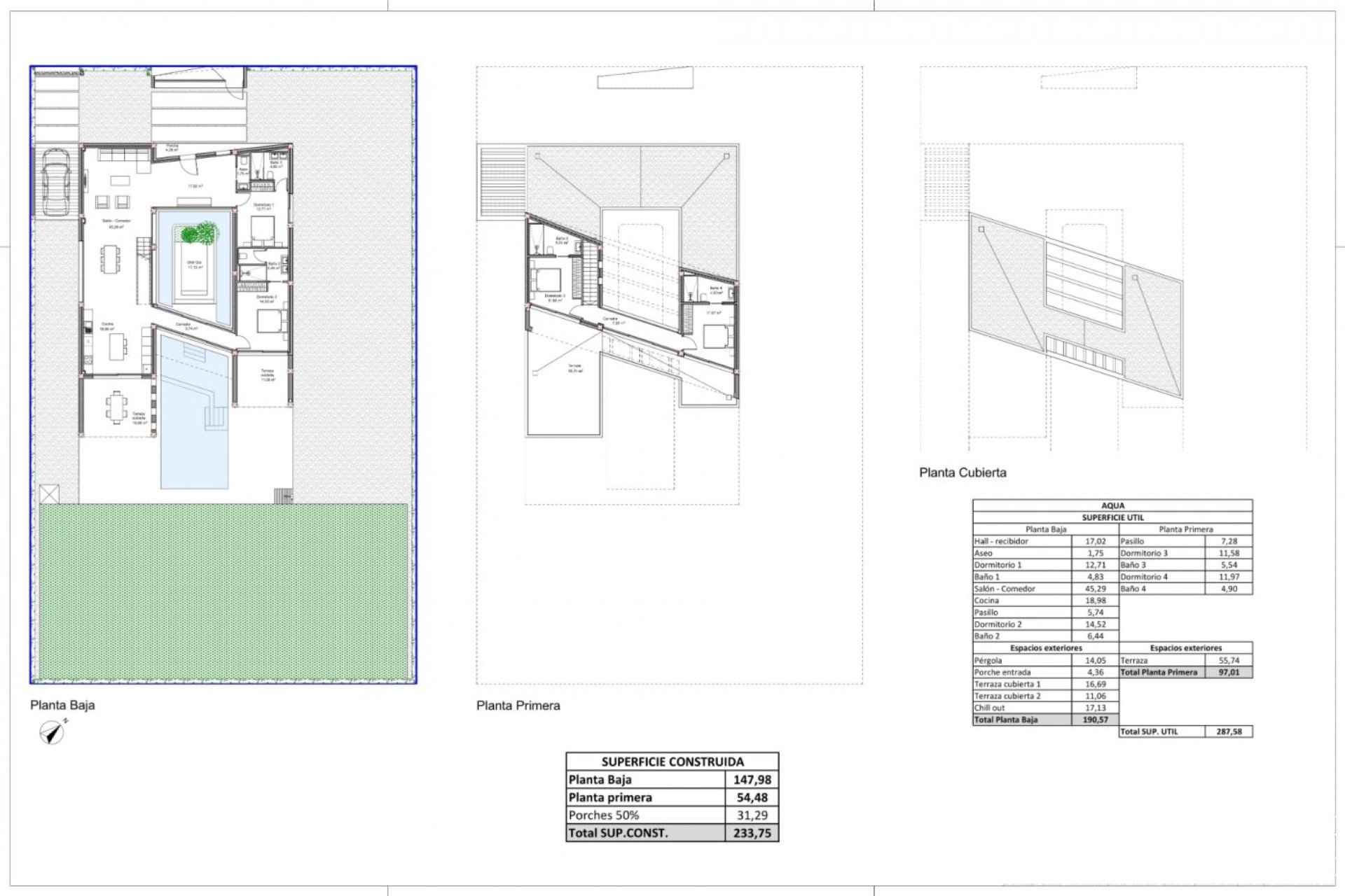 Obra nueva - Villa -
BAÑOS Y MENDIGO - Altaona Golf
