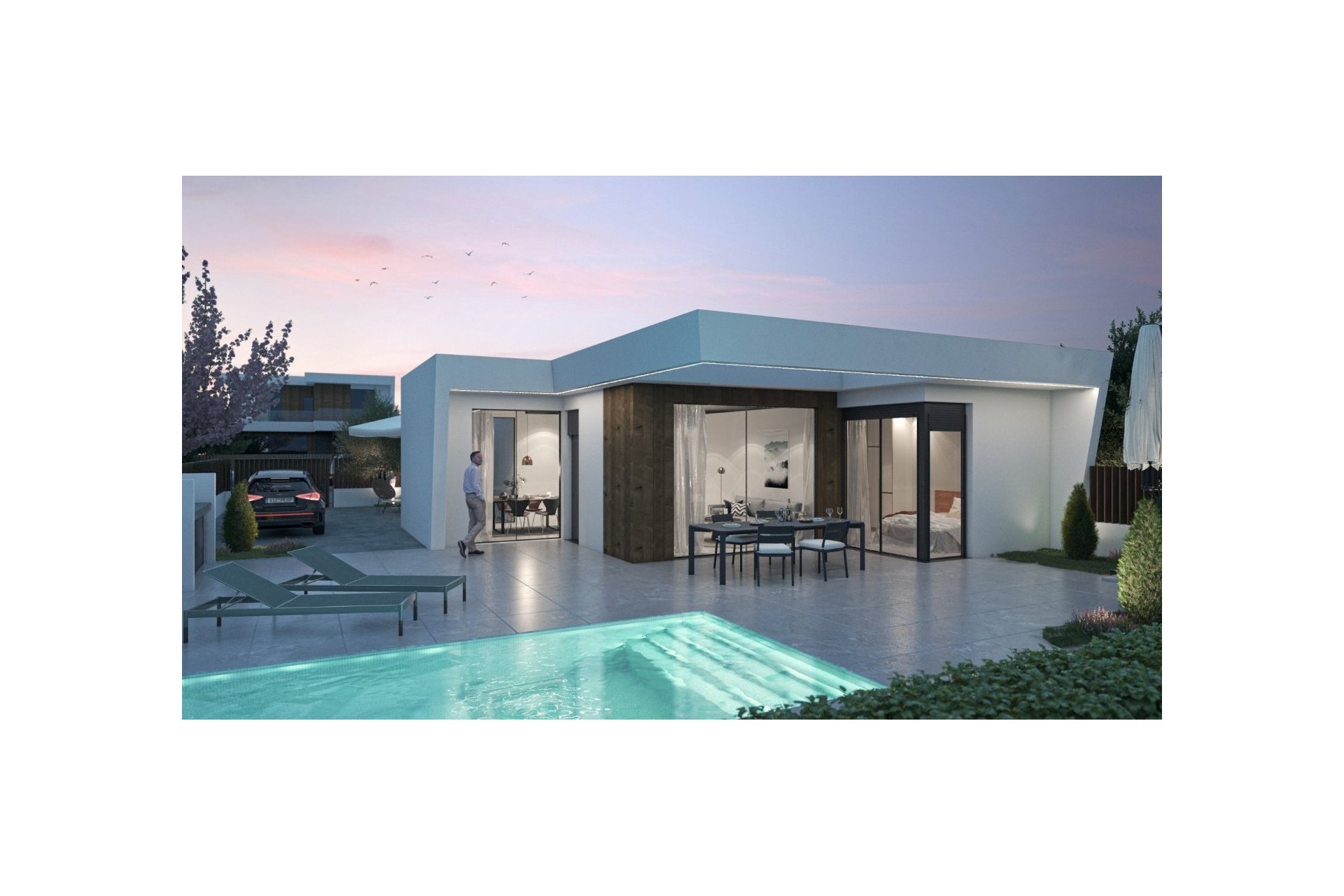 Obra nueva - Villa -
BAÑOS Y MENDIGO - Altaona Golf