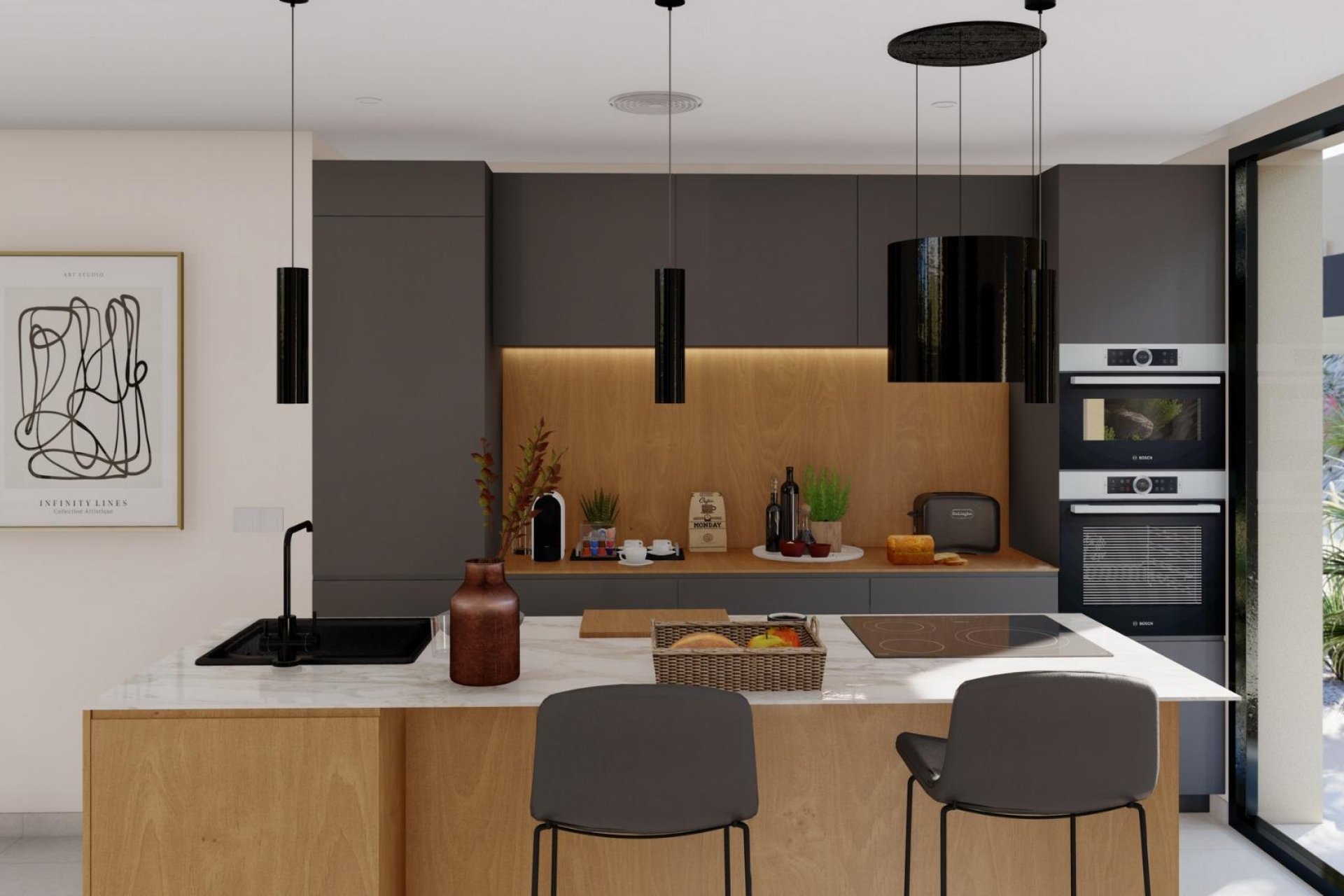 Obra nueva - Villa -
BAÑOS Y MENDIGO - Altaona Golf