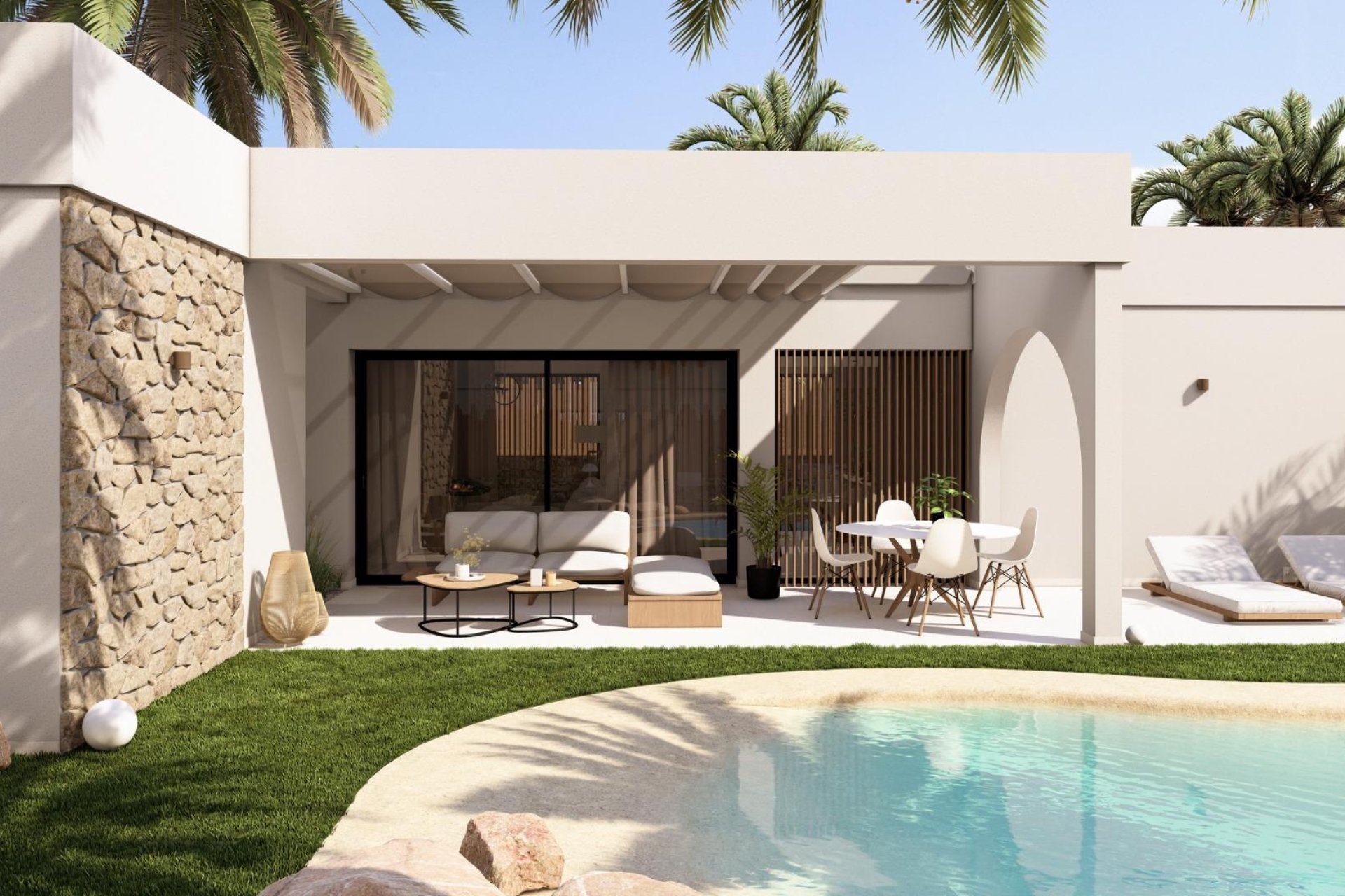 Obra nueva - Villa -
BAÑOS Y MENDIGO - Altaona Golf