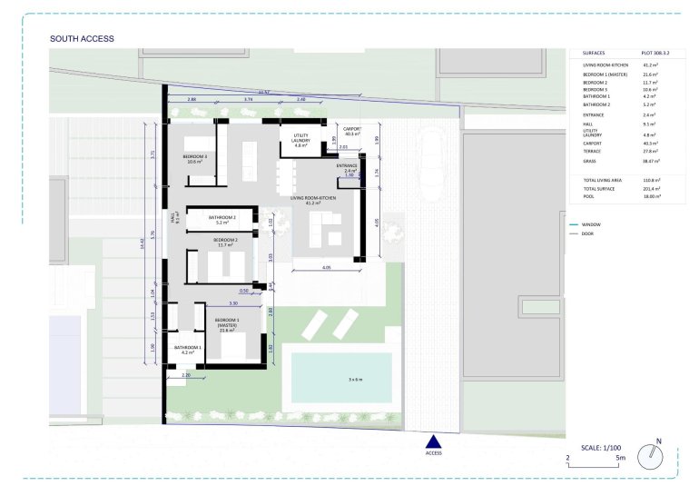 Obra nueva - Villa -
BAÑOS Y MENDIGO - Altaona Golf
