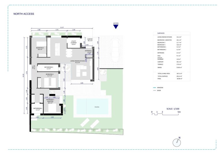 Obra nueva - Villa -
BAÑOS Y MENDIGO - Altaona Golf