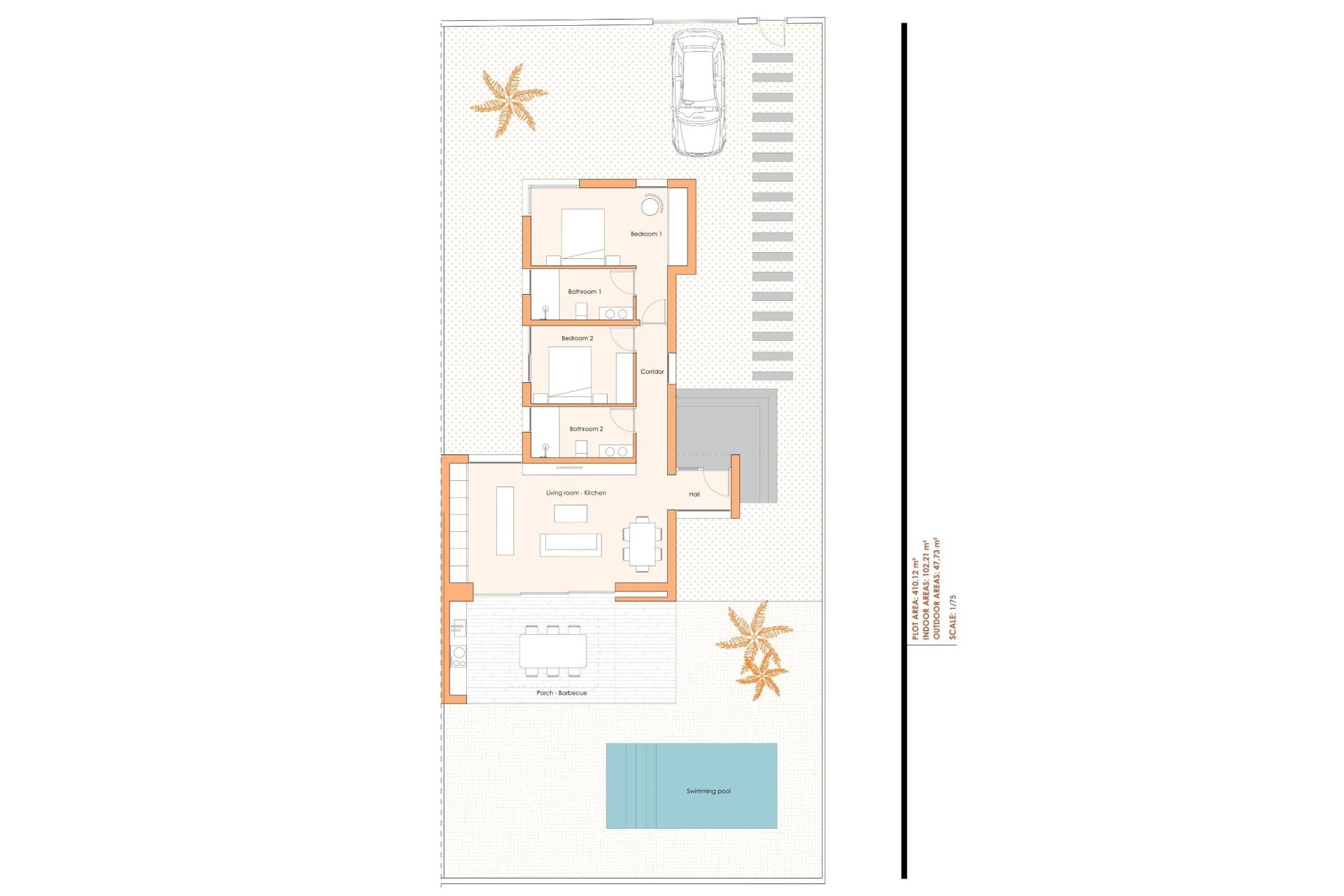 Obra nueva - Villa -
BAÑOS Y MENDIGO - Altaona Golf