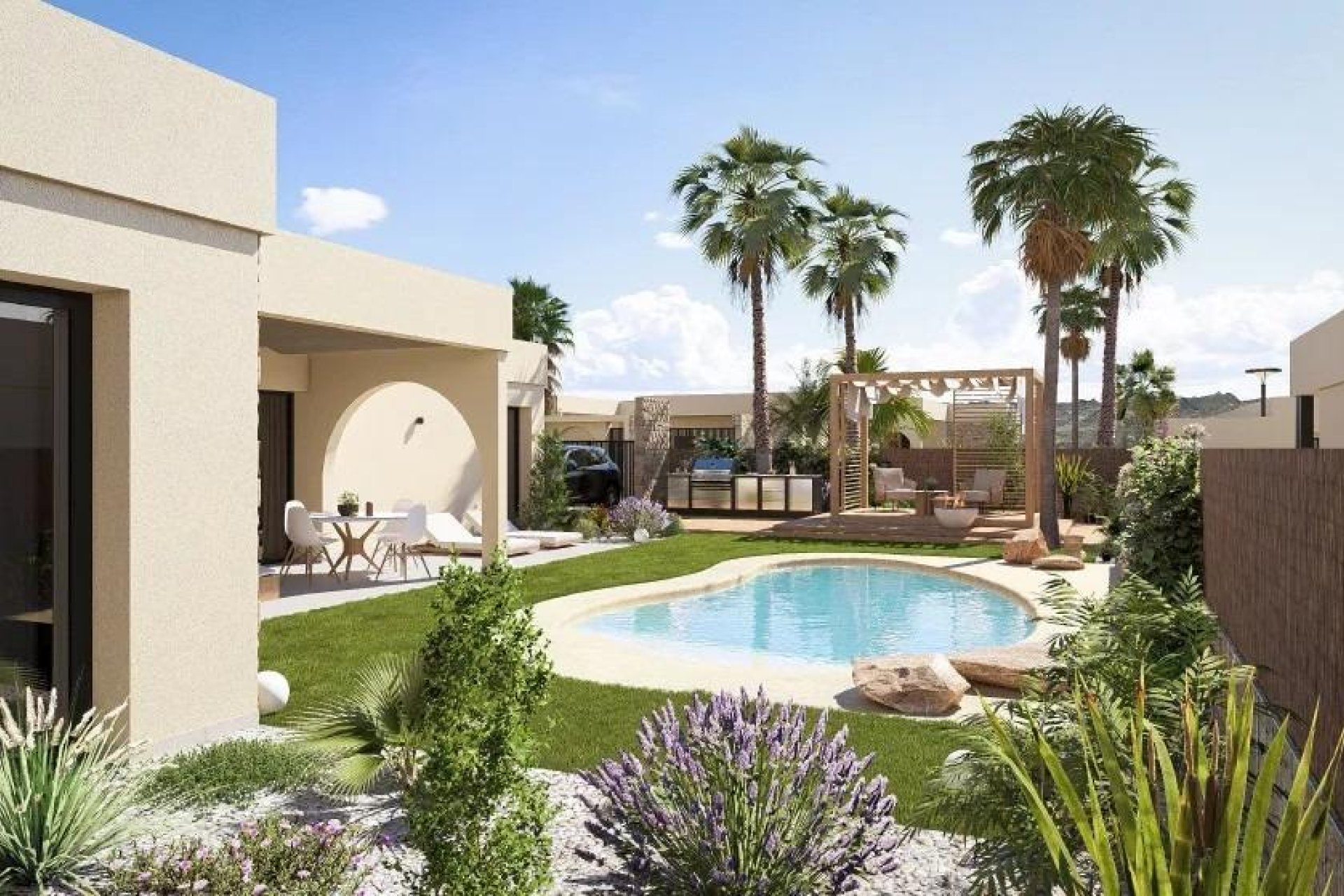 Obra nueva - Villa -
BAÑOS Y MENDIGO - Altaona Golf