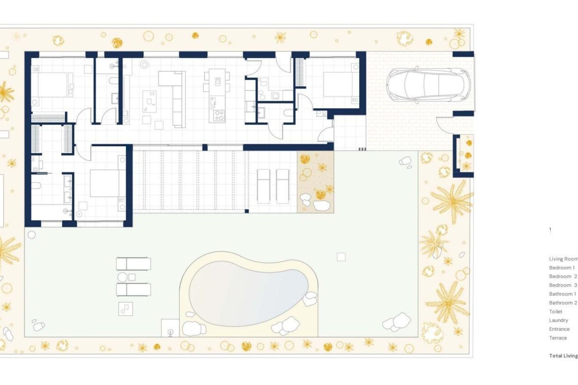Obra nueva - Villa -
BAÑOS Y MENDIGO - Altaona Golf