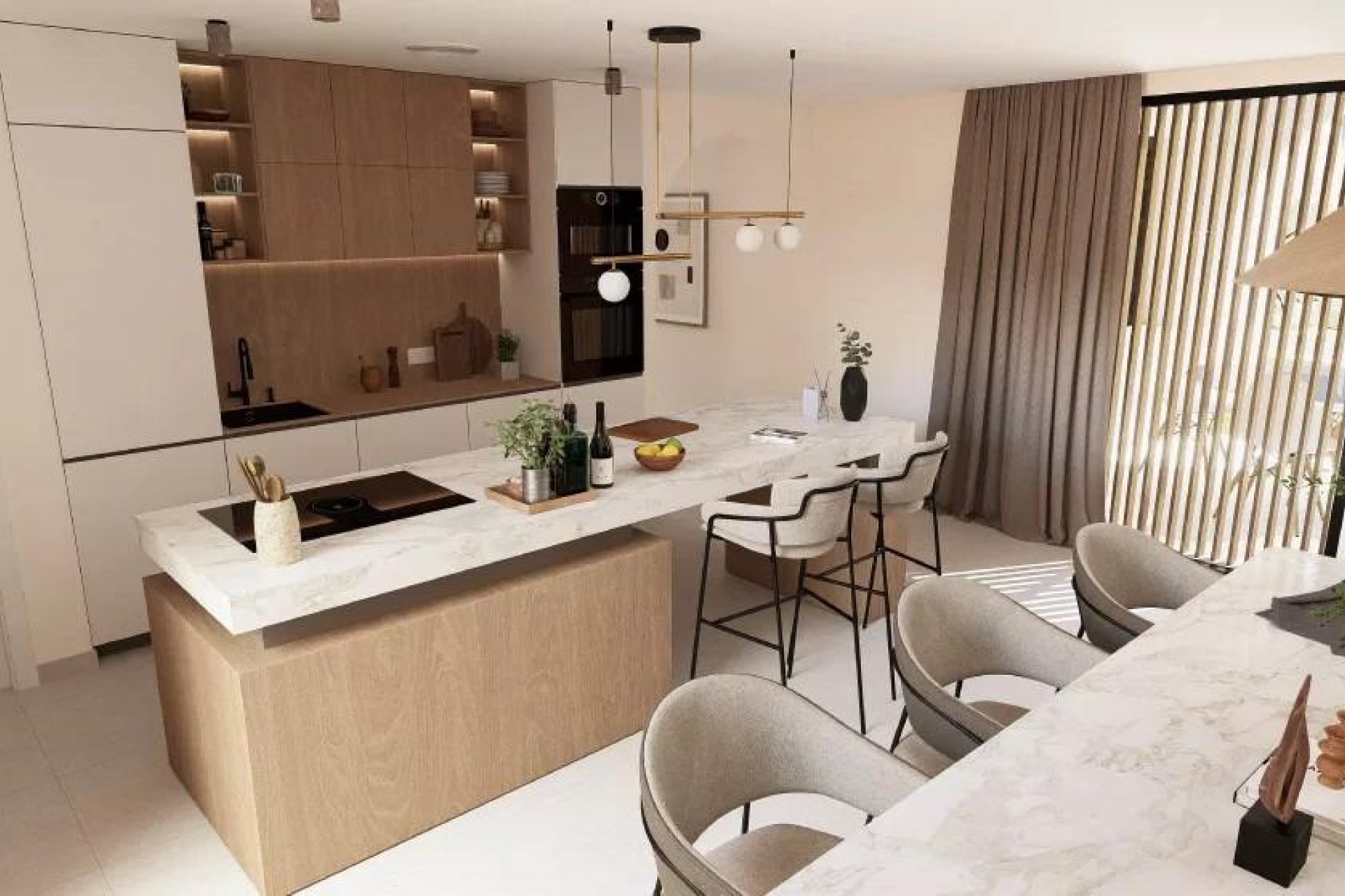 Obra nueva - Villa -
BAÑOS Y MENDIGO - Altaona Golf