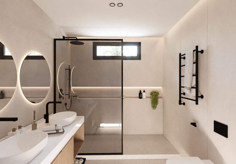 Obra nueva - Villa -
BAÑOS Y MENDIGO - Altaona Golf