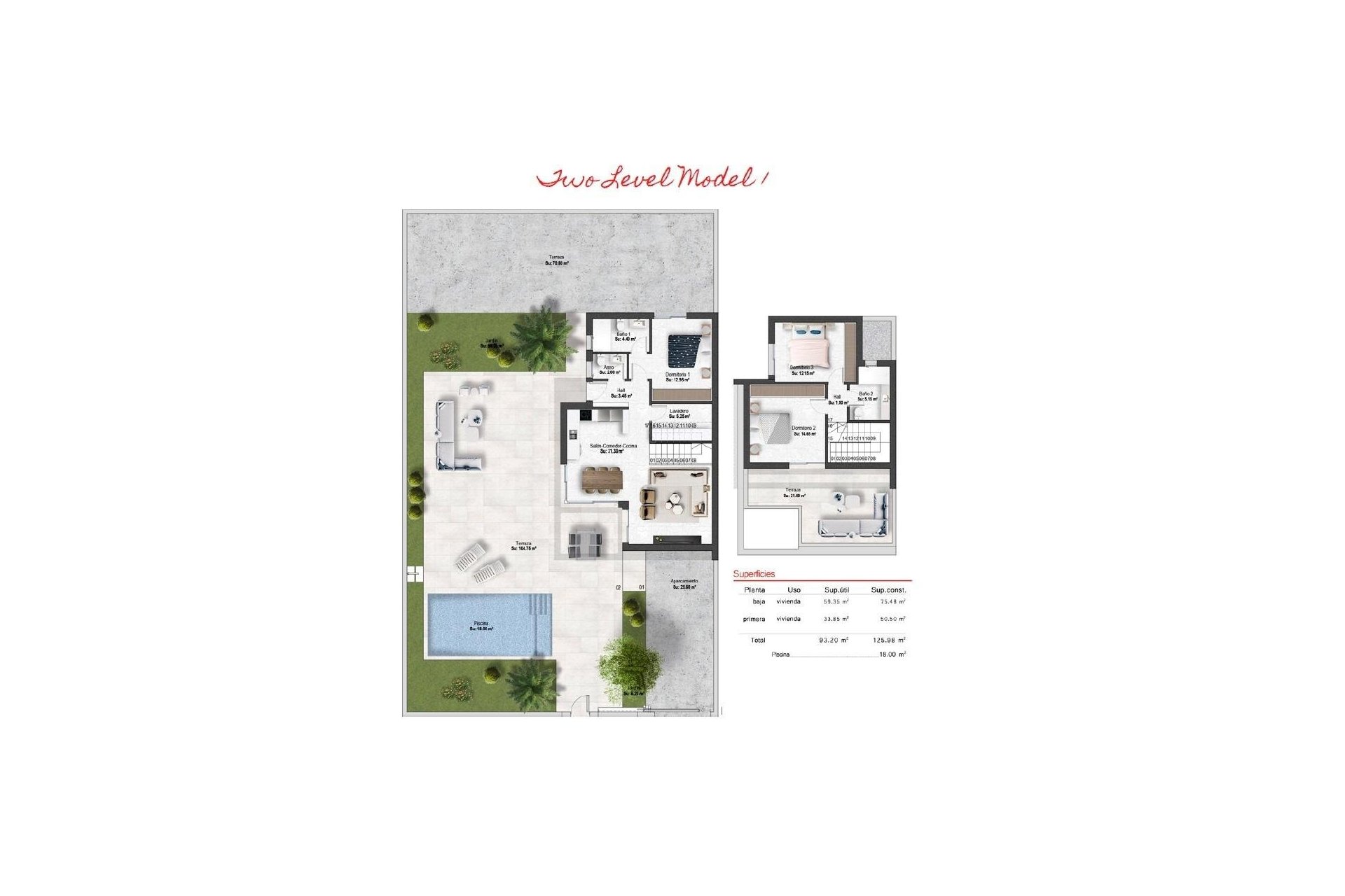 Obra nueva - Villa -
BAÑOS Y MENDIGO - Altaona Golf