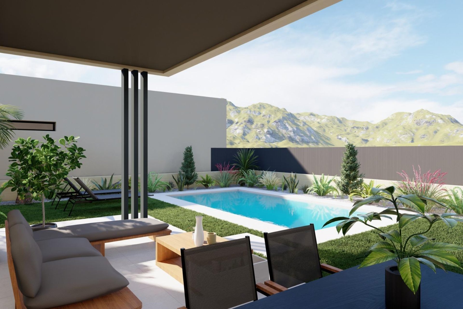 Obra nueva - Villa -
BAÑOS Y MENDIGO - Altaona Golf