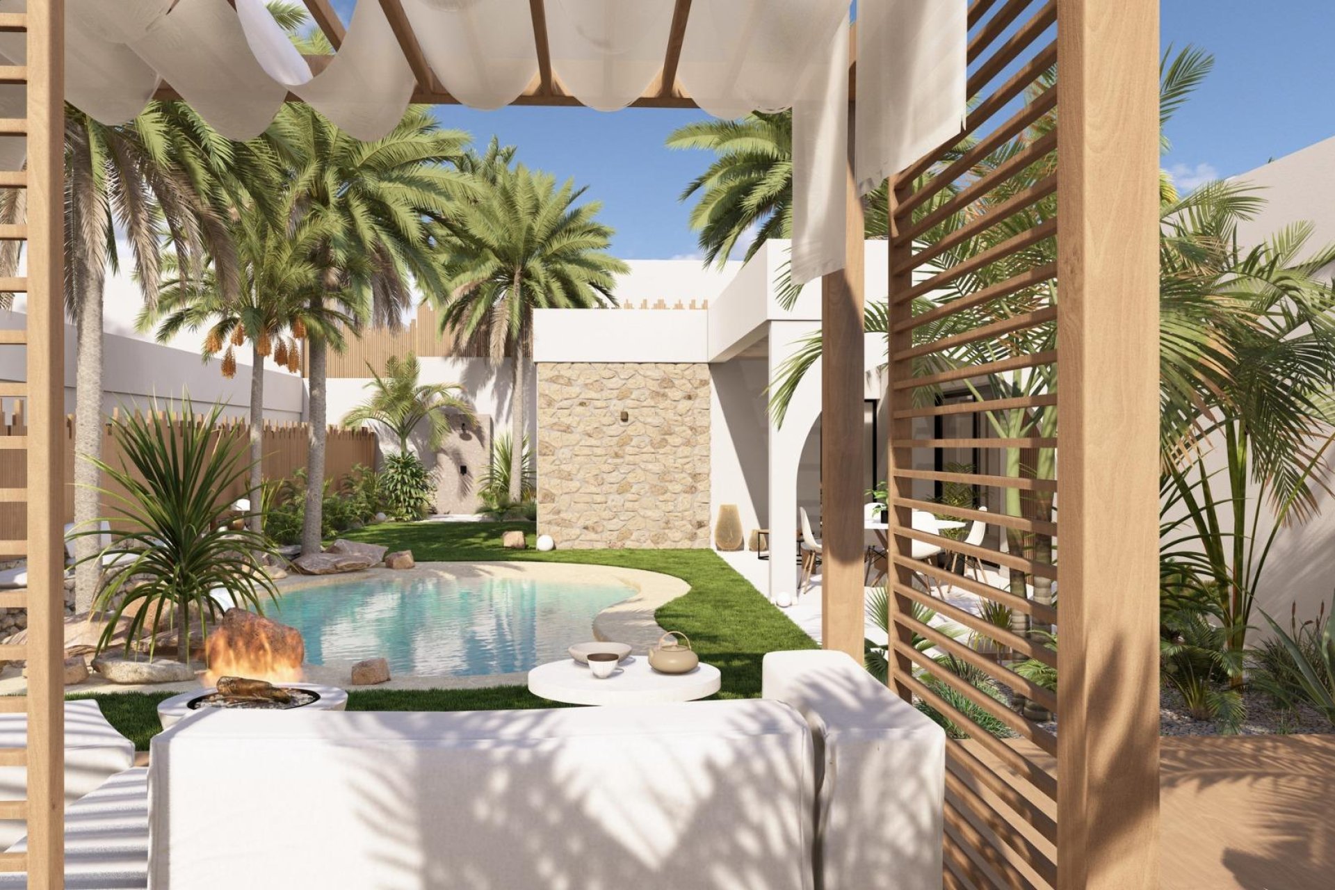 Obra nueva - Villa -
BAÑOS Y MENDIGO - Altaona Golf
