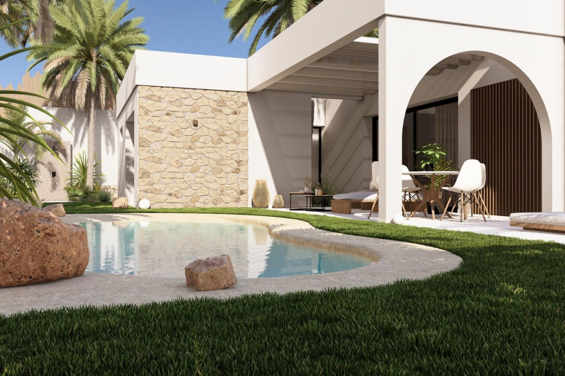 Obra nueva - Villa -
BAÑOS Y MENDIGO - Altaona Golf