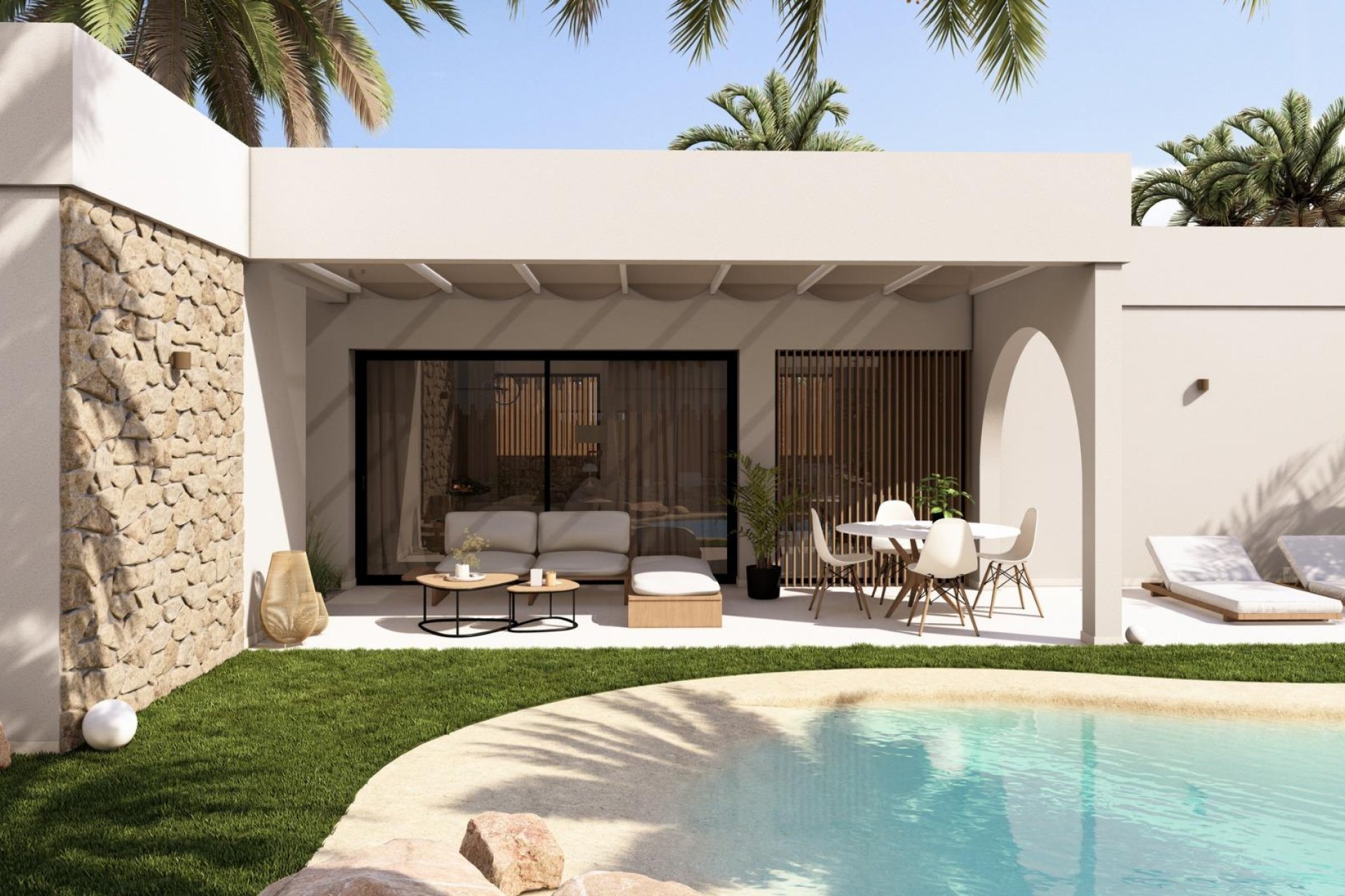 Obra nueva - Villa -
BAÑOS Y MENDIGO - Altaona Golf