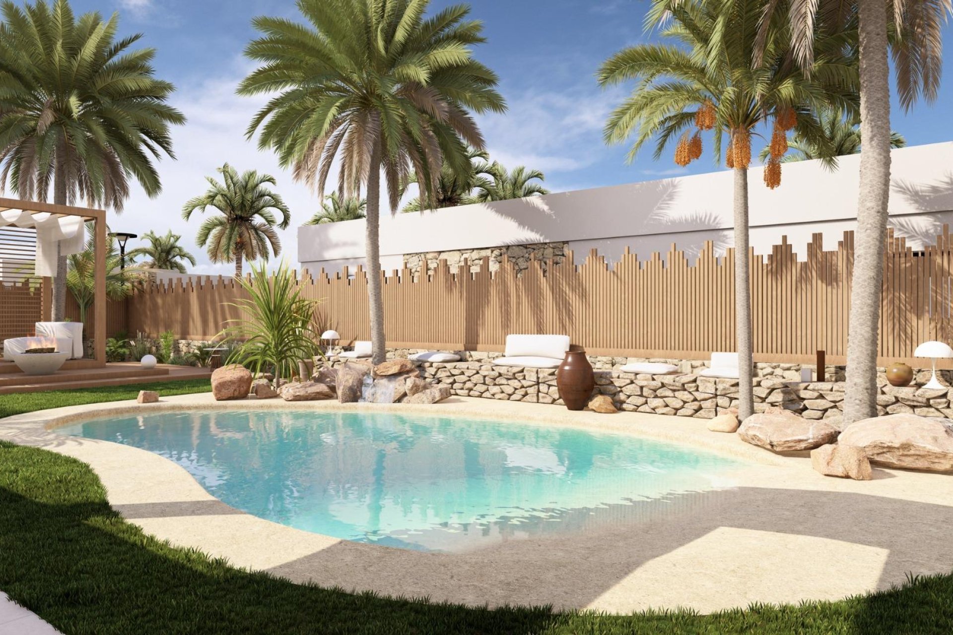 Obra nueva - Villa -
BAÑOS Y MENDIGO - Altaona Golf