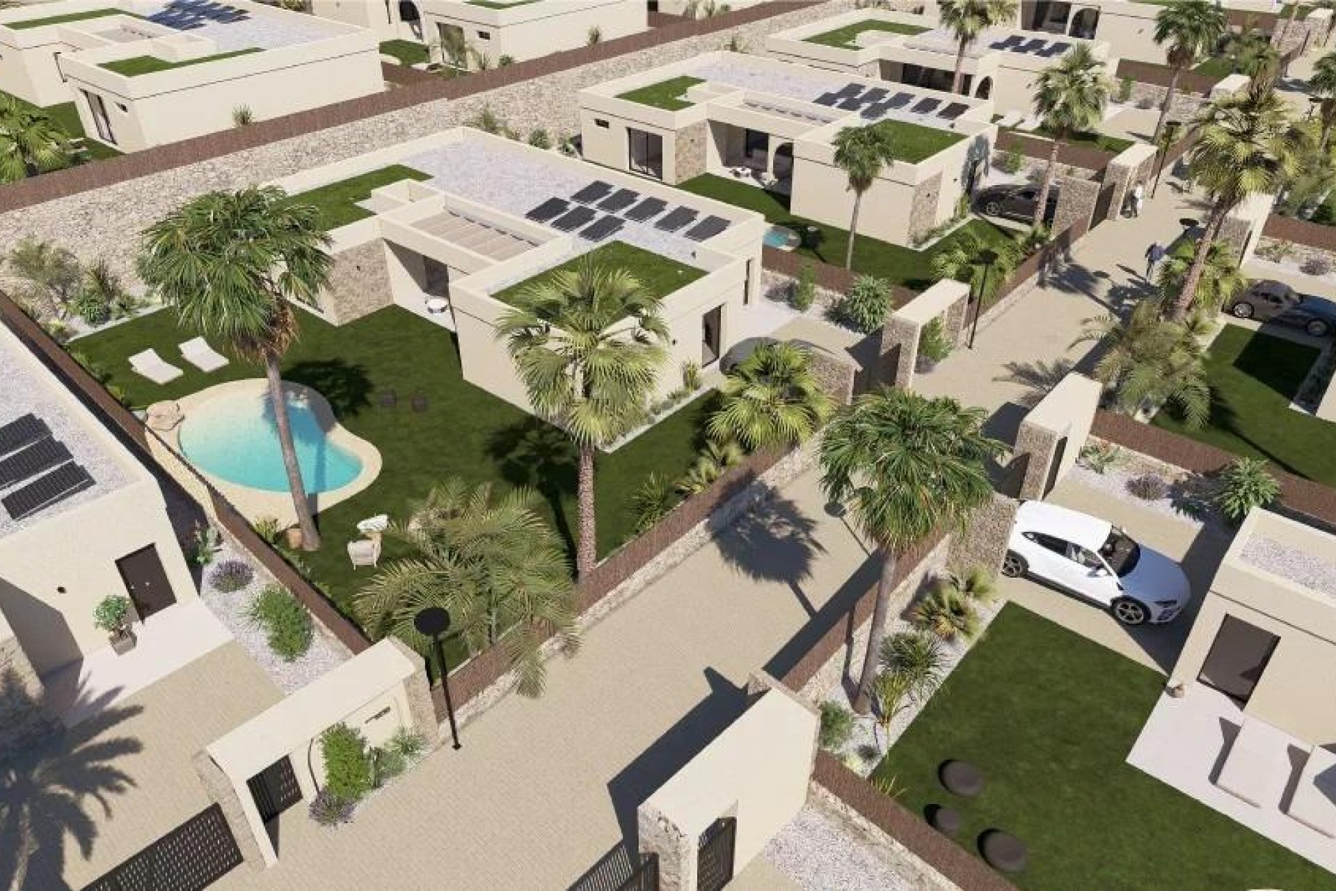Obra nueva - Villa -
BAÑOS Y MENDIGO - Altaona Golf