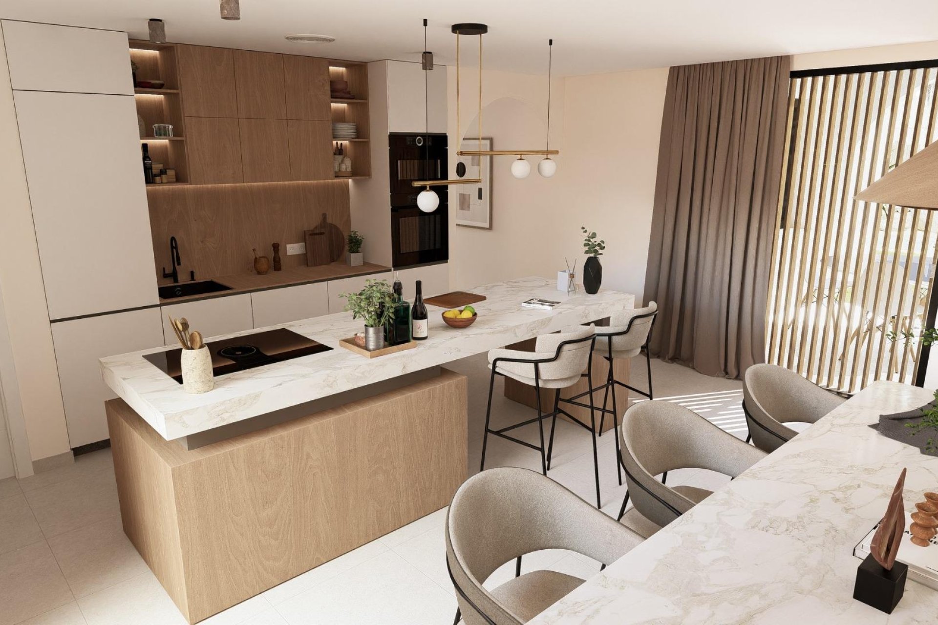 Obra nueva - Villa -
BAÑOS Y MENDIGO - Altaona Golf