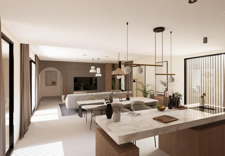 Obra nueva - Villa -
BAÑOS Y MENDIGO - Altaona Golf