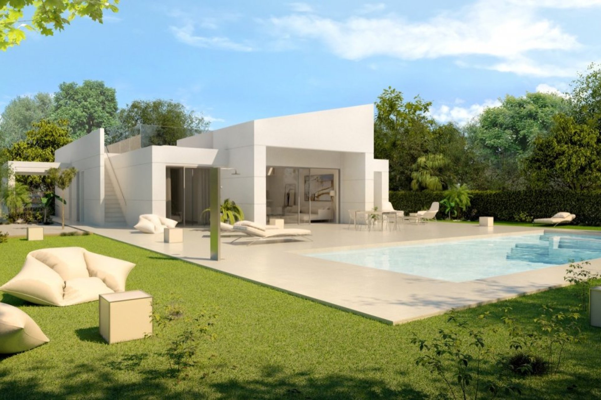 Obra nueva - Villa -
BAÑOS Y MENDIGO - Altaona Golf
