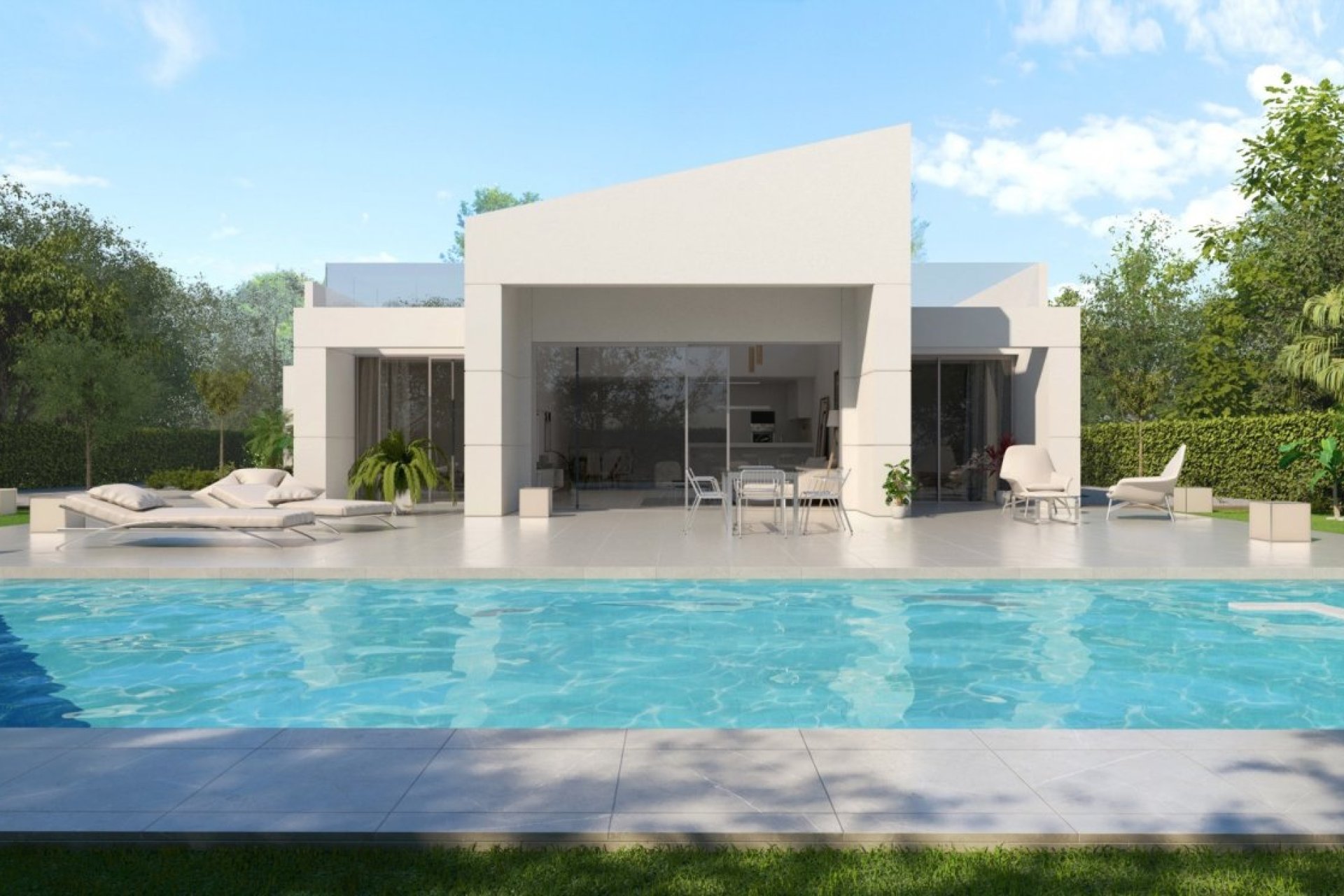 Obra nueva - Villa -
BAÑOS Y MENDIGO - Altaona Golf
