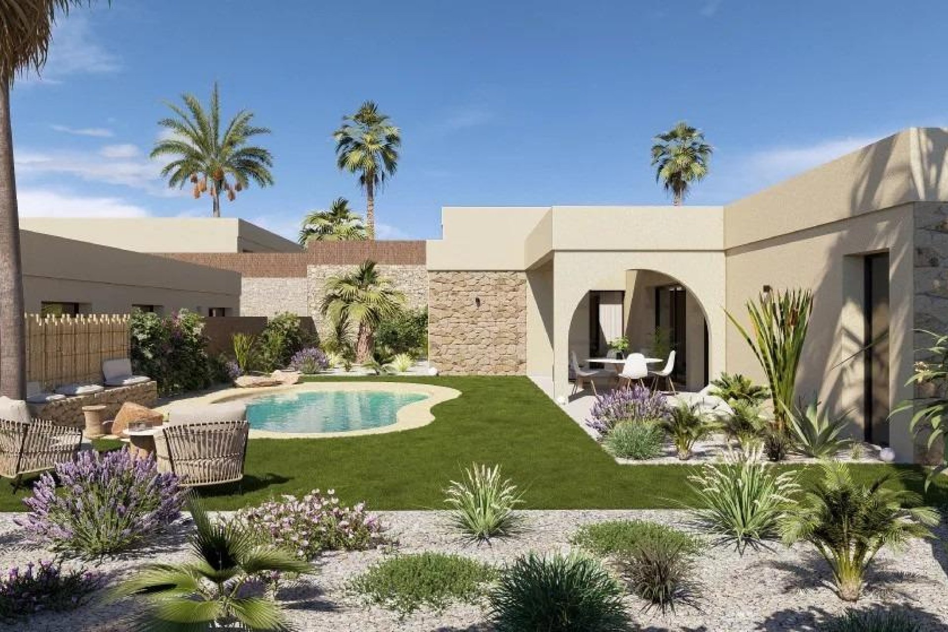 Obra nueva - Villa -
BAÑOS Y MENDIGO - Altaona Golf