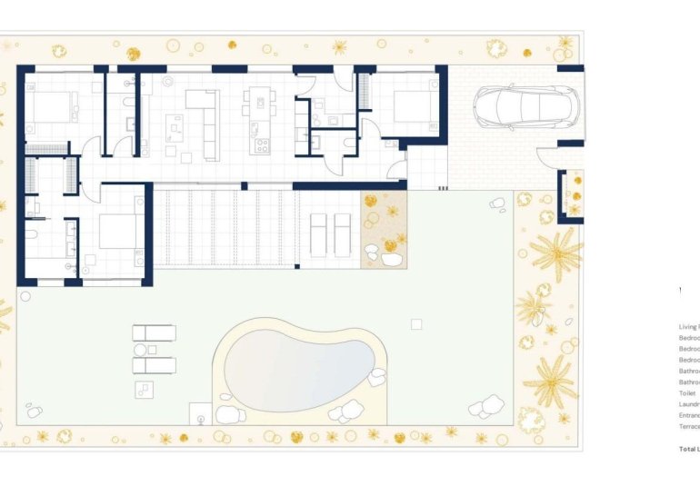 Obra nueva - Villa -
BAÑOS Y MENDIGO - Altaona Golf