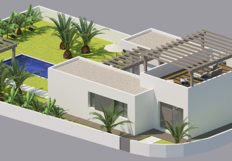 Obra nueva - Villa -
Benijofar - Polideportivo