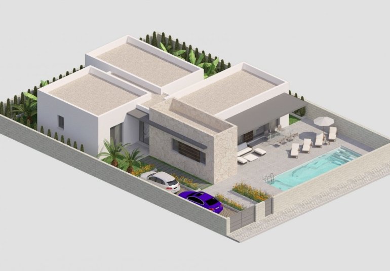 Obra nueva - Villa -
Benijofar - Polideportivo