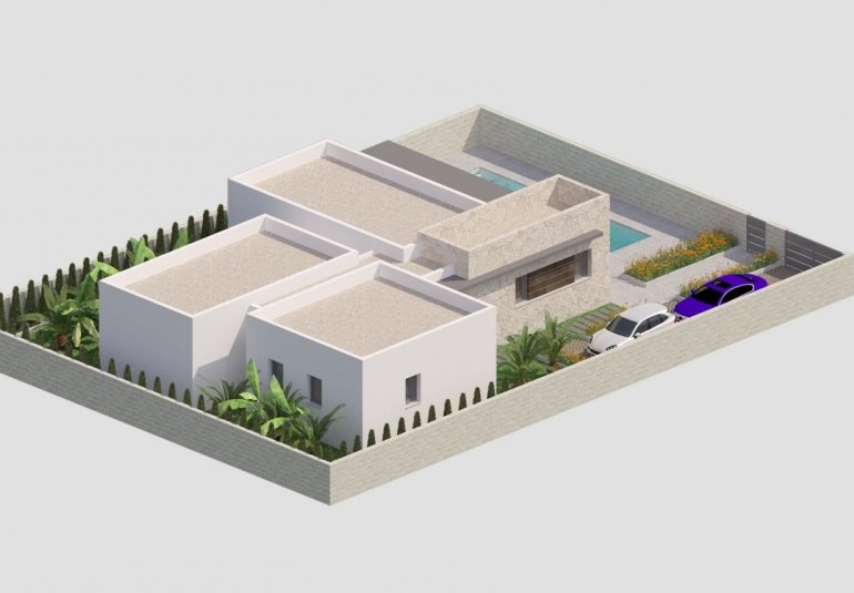 Obra nueva - Villa -
Benijofar - Polideportivo