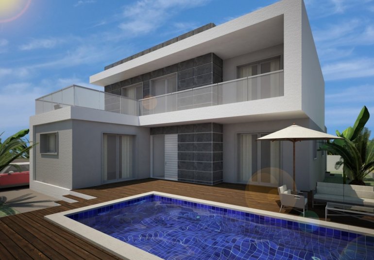 Obra nueva - Villa -
Benijofar - Polideportivo