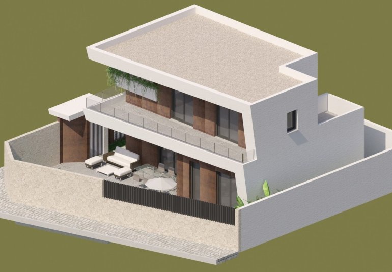 Obra nueva - Villa -
Benijofar - Polideportivo